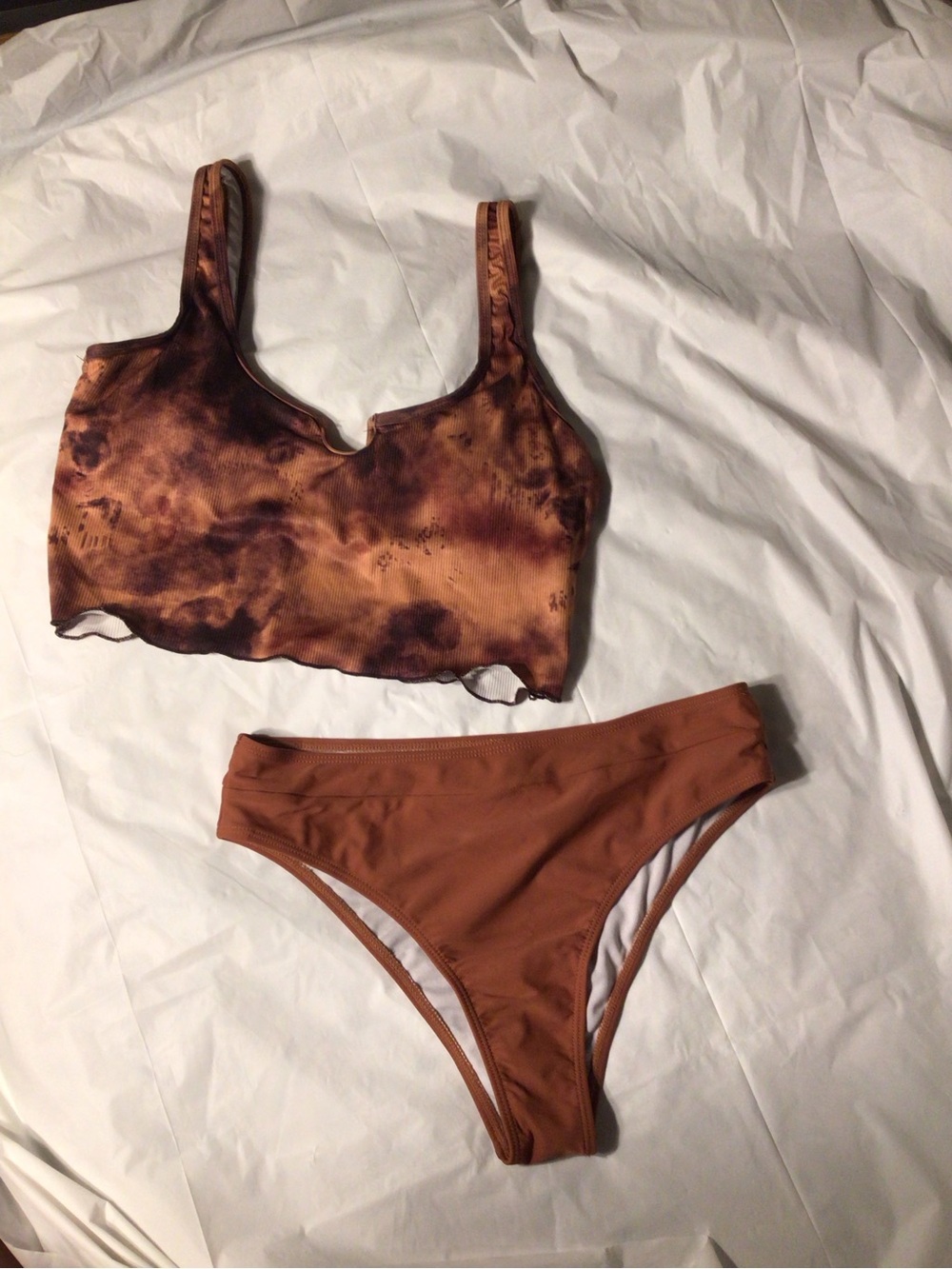 SHEIN Bikini Set in Rust Color